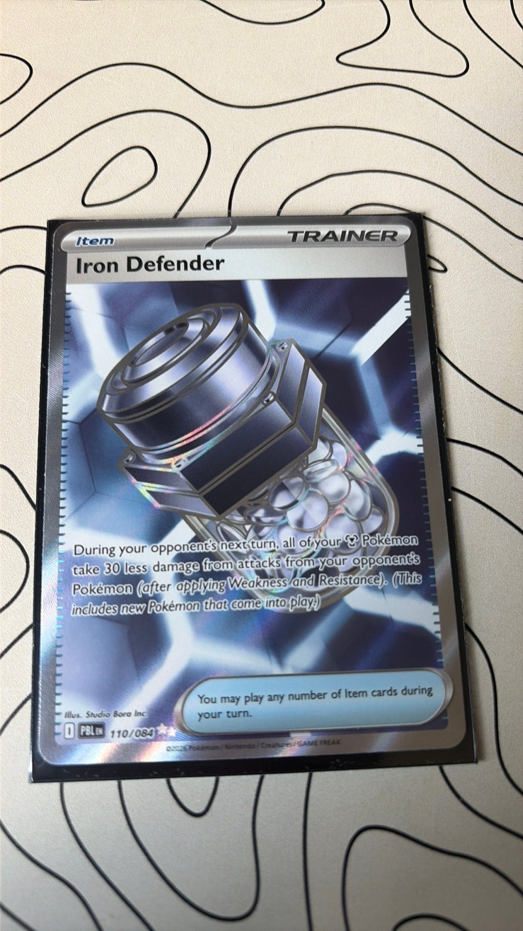 POKEMON CARD’s HIT ART IRON DEFENDER, Ophalen of Verzenden, Zo goed als nieuw