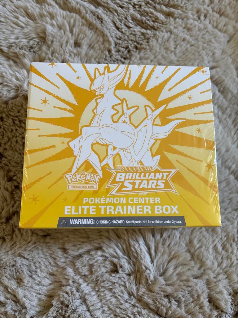 Pokémon Brilliant Stars Elite Trainer Box Pokémon Center, Ophalen of Verzenden, Nieuw, Overige typen