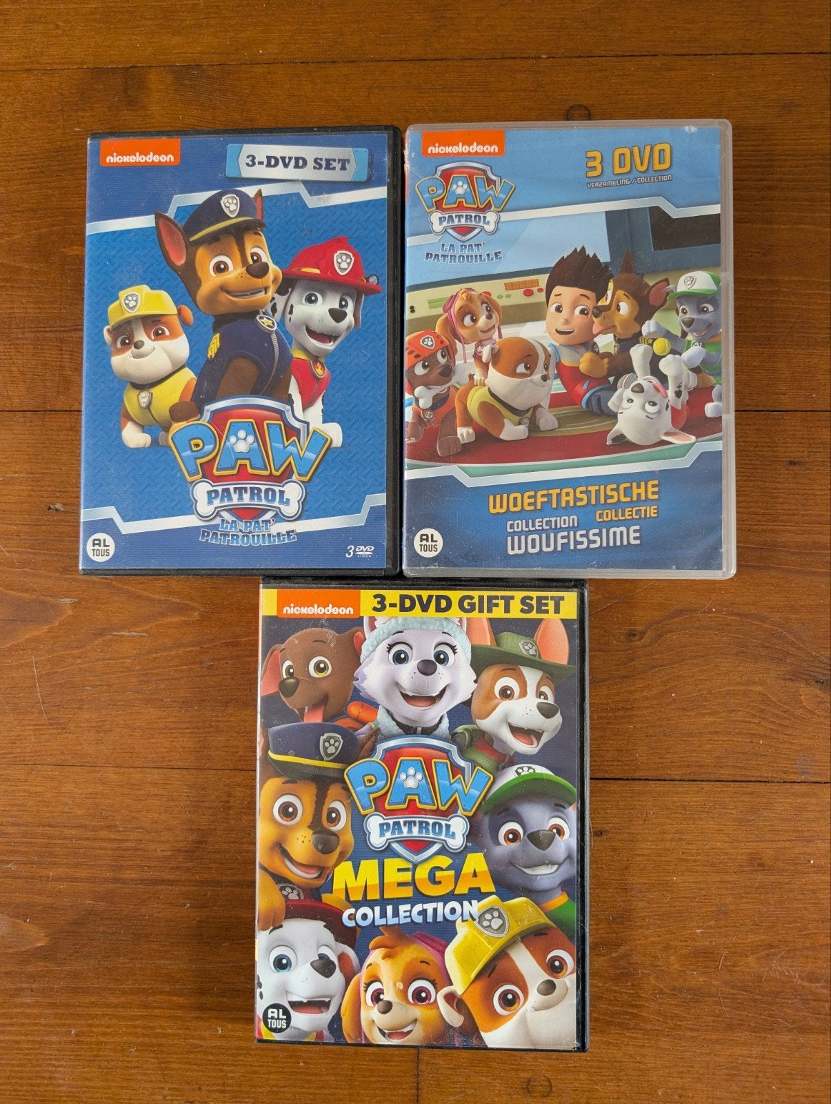 Paw Patrol 3-DVD sets - Woef-tastische collectie, Animatie, Verzamelbox, Alle leeftijden, Ophalen of Verzenden