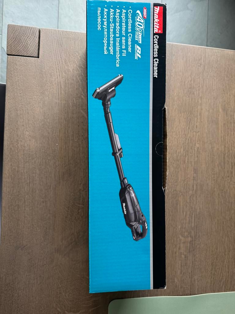 Makita CL002GZ03 40V Max Accu Steelstofzuiger Body, Witgoed en Apparatuur, Stofzuigers, Ophalen of Verzenden, Nieuw, Reservoir