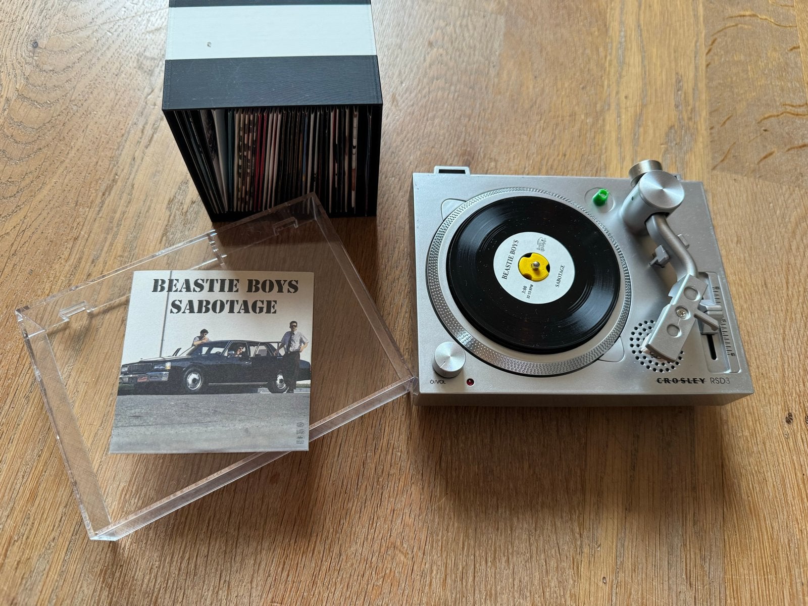 Crosley RSD3 Mini Draaitafel met 33 Miniatuur Platen!, Audio, Tv en Foto, Platenspelers, Ophalen of Verzenden, Zo goed als nieuw