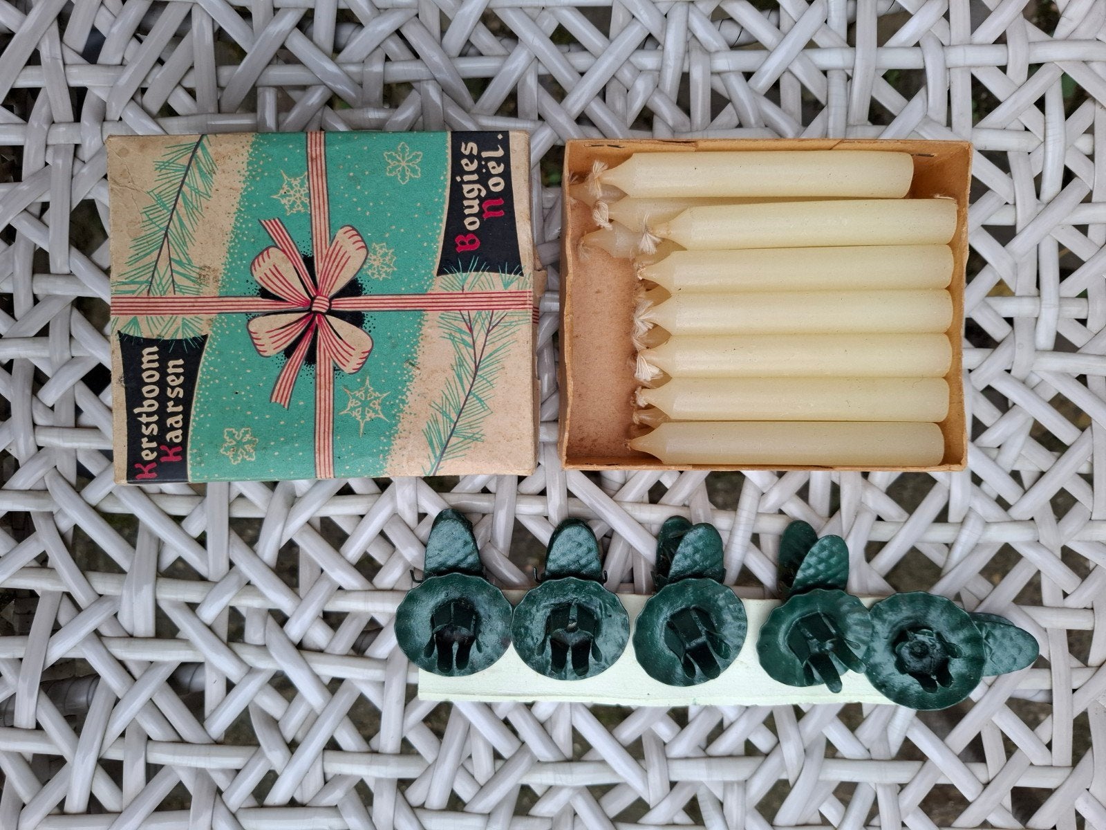 kaarsenknijpers vintage, Ophalen of Verzenden