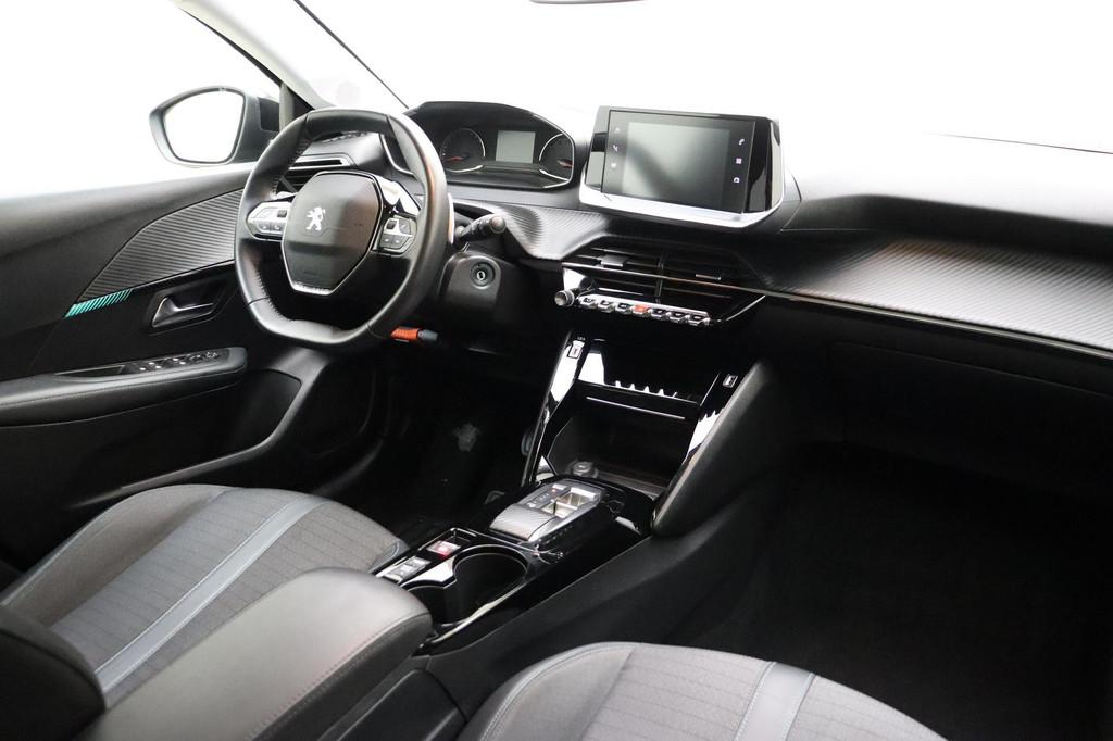 Peugeot 208 1.2 PureTech Allure 100 PK | Automaat | Camera |, 101 pk, Gebruikt, Leder en Stof, Origineel Nederlands