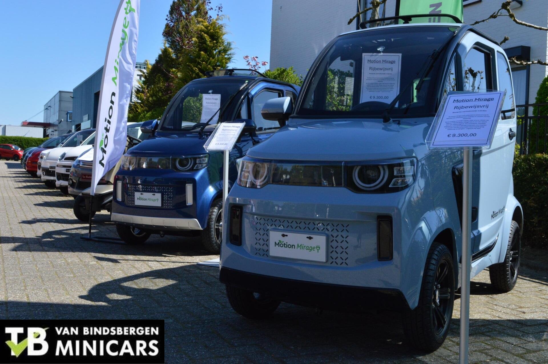 Motion Mirage 2 Rijbewijs vrij | Van Bindsbergen Minicars, Diversen, Overige merken, Zie website, NL, Nieuw