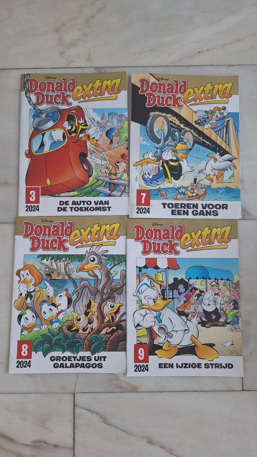 Donald Duck Extra - 4 stripboeken uit 2024, Boeken, Stripboeken, Ophalen of Verzenden