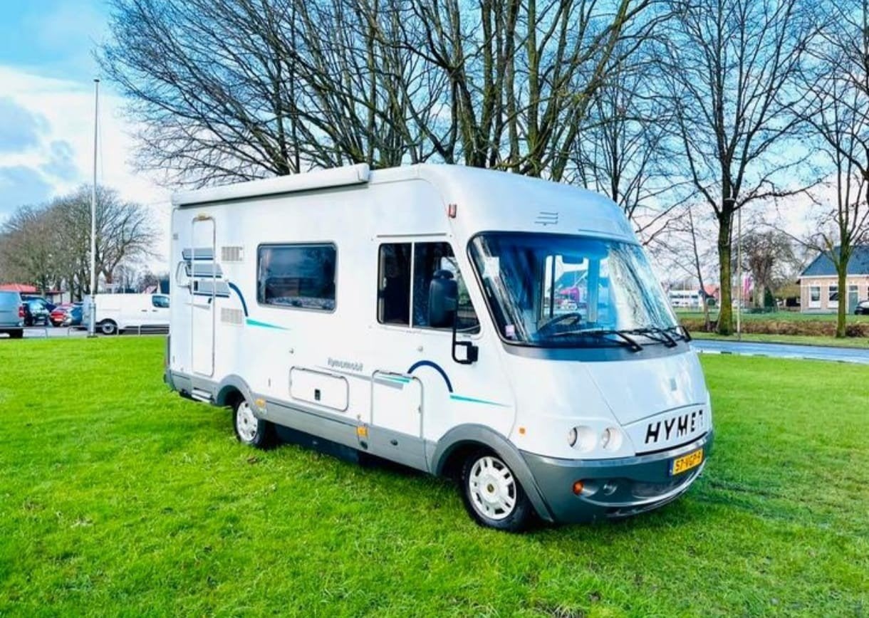 Hymer B584 Integraal Camper - Klaar voor avontuur!, Caravans en Kamperen, Integraal, Ringverwarming, Afzuigkap, Fiat