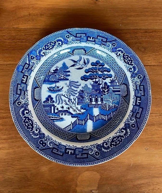 Antiek JMP Bell & Co Willow bord, Ophalen of Verzenden