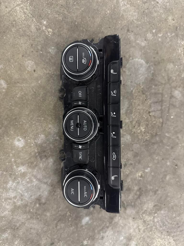 Volkswagen Golf 7 Climatronic Bedieningspaneel, Auto-onderdelen, Airco en Verwarming, Ophalen of Verzenden, Gebruikt, Volkswagen