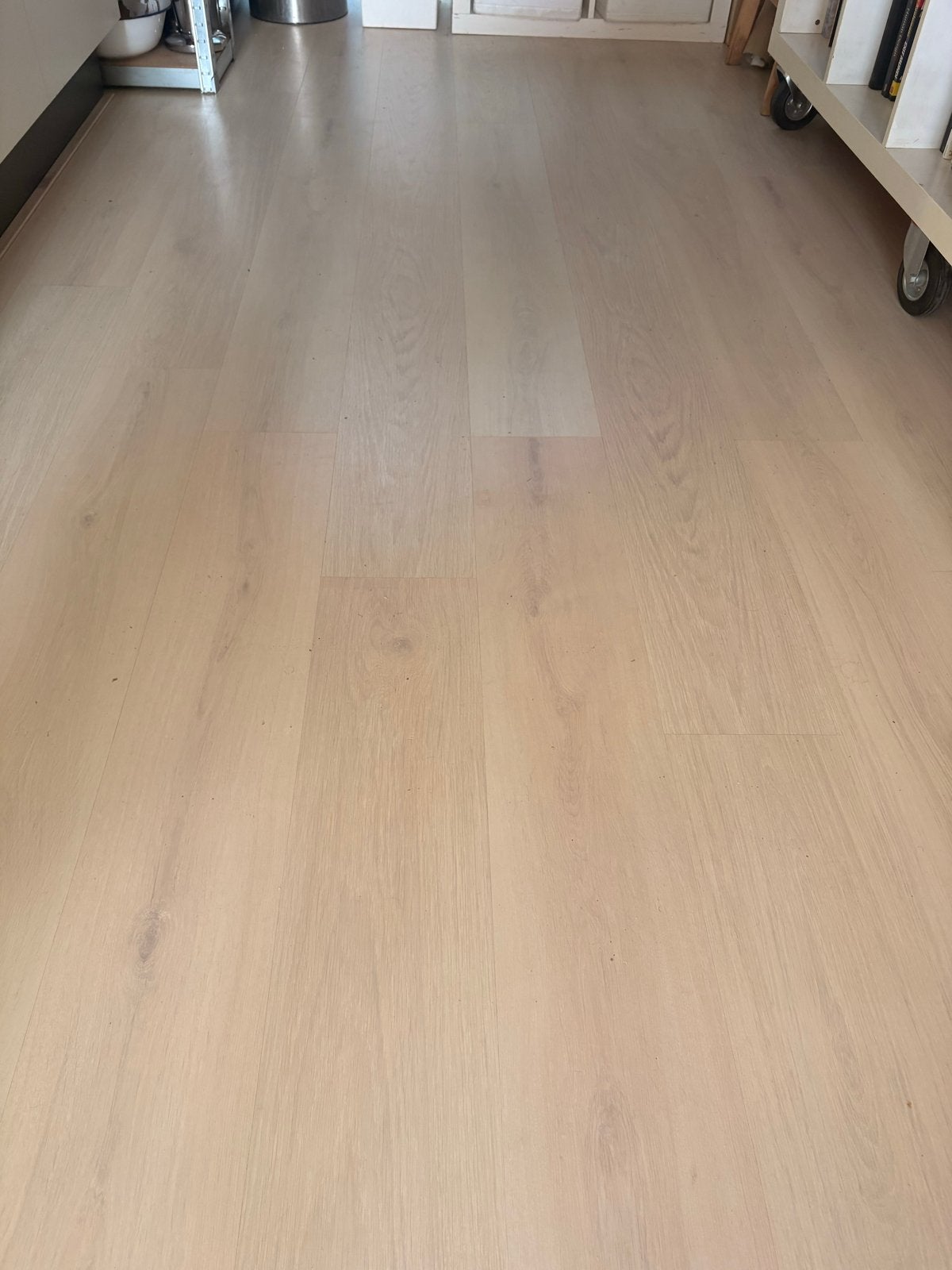 Lichtbruin laminaat voor huiskamer, Ophalen, Gebruikt, Kunststof, Laminaat