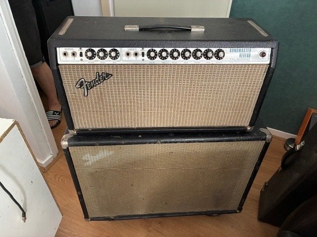 Fender Bandmaster Reverb TFL5005D gitaarversterker, retro, Muziek en Instrumenten, Ophalen, Gebruikt, Gitaar, 100 watt of meer