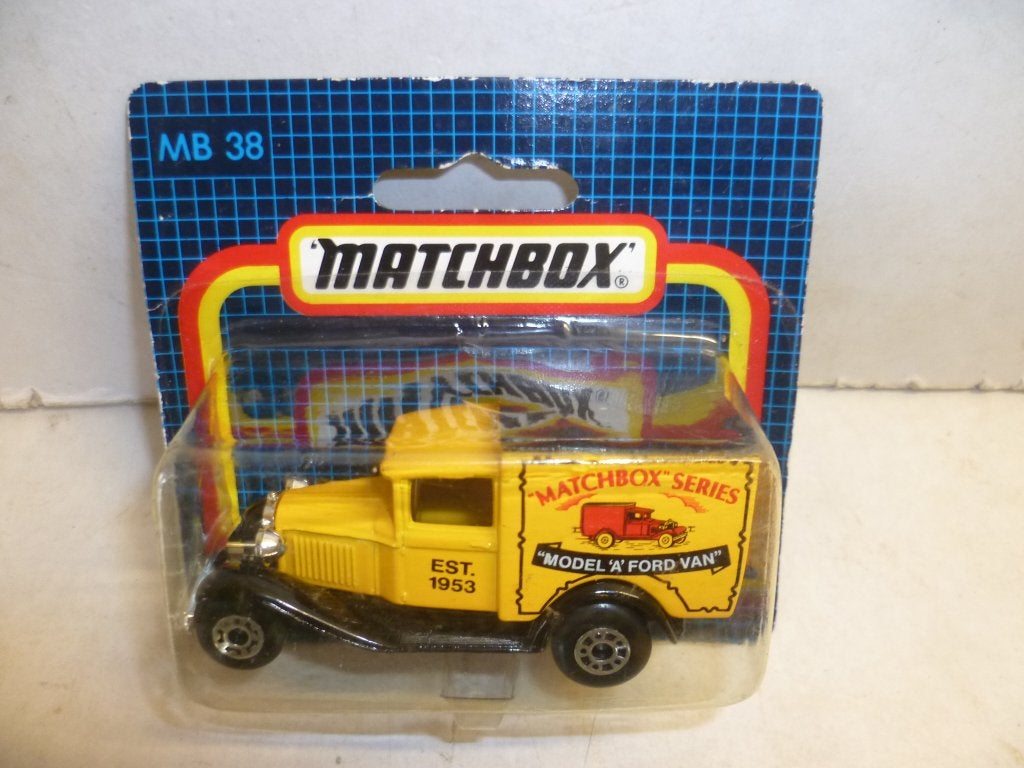 Matchbox MB 38 1990 A Ford opschrift Matchbox modelauto, Ophalen of Verzenden, Nieuw, Auto
