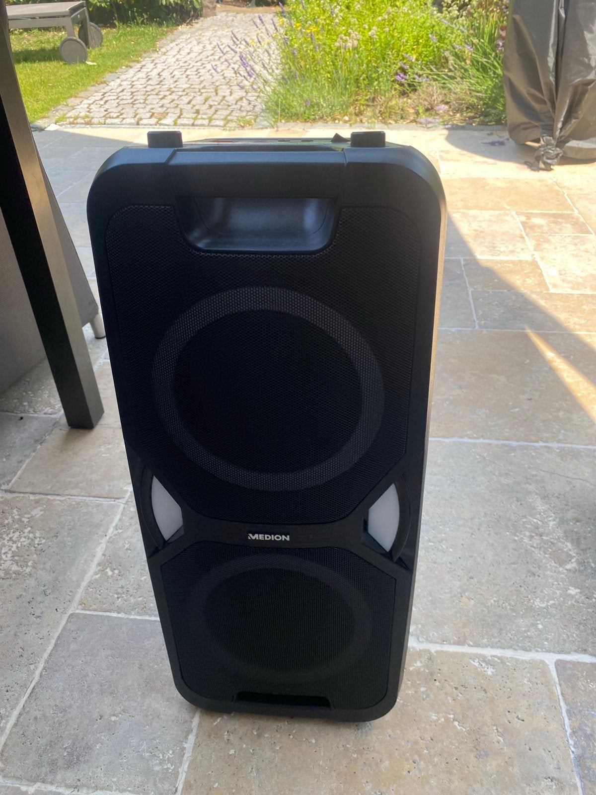 Medion Party Speaker - Krachtig Geluid met Optionele Kabel, Overige merken, Gebruikt, Party speaker, Ophalen of Verzenden