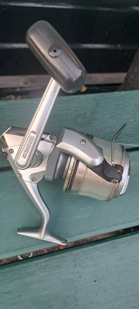 Goede Shimano molen met extra spoel, Ophalen of Verzenden, Zo goed als nieuw, Molen