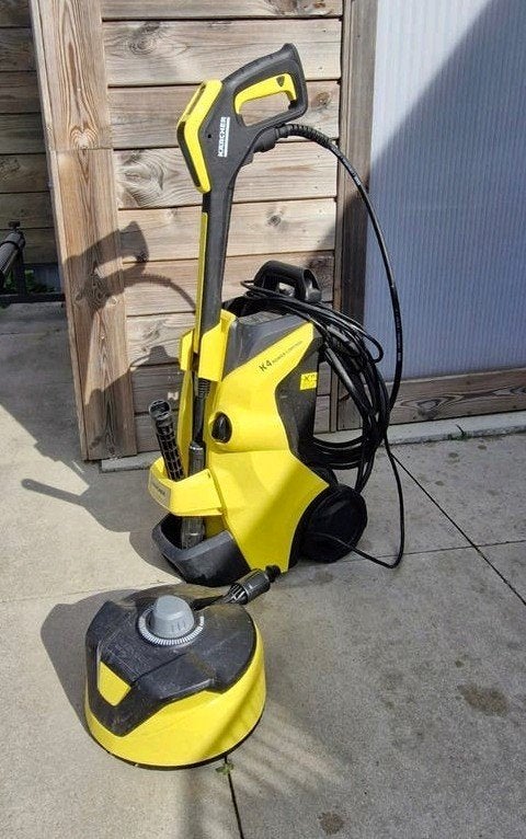 Kärcher K4 Power Control hogedrukreiniger met terrasreiniger, Ophalen, Gebruikt, Kärcher, Elektrisch