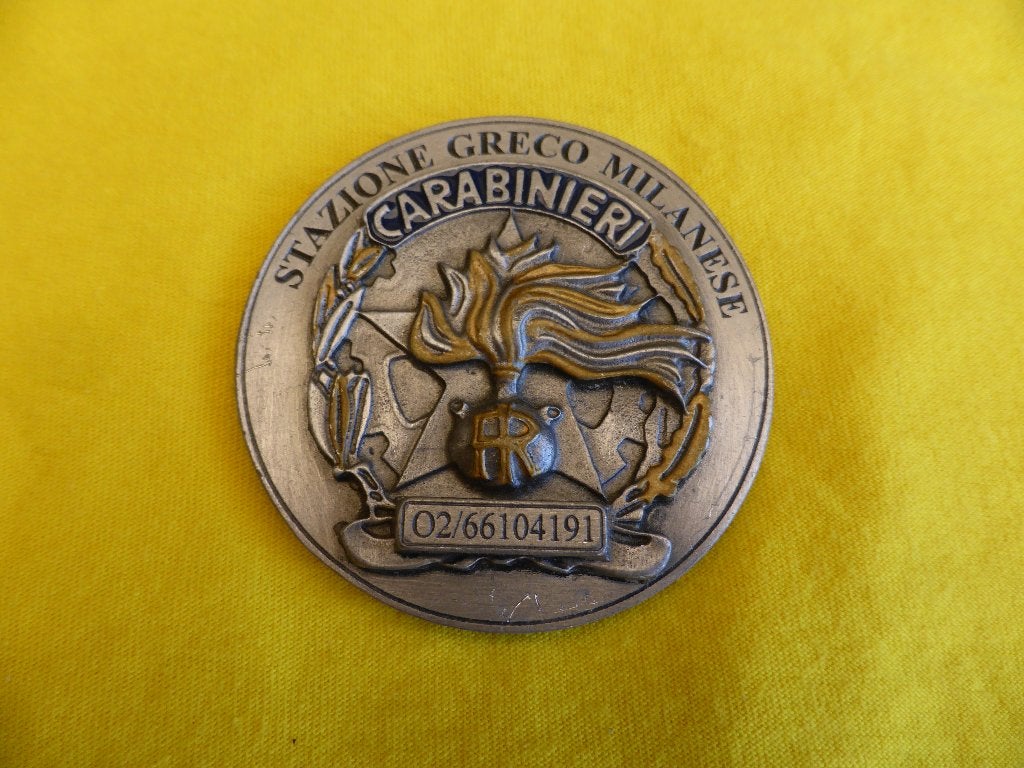 Medaille van de Italiaanse Carabinieri, Verzenden, Marechaussee, Overige gebieden, Lintje, Medaille of Wings