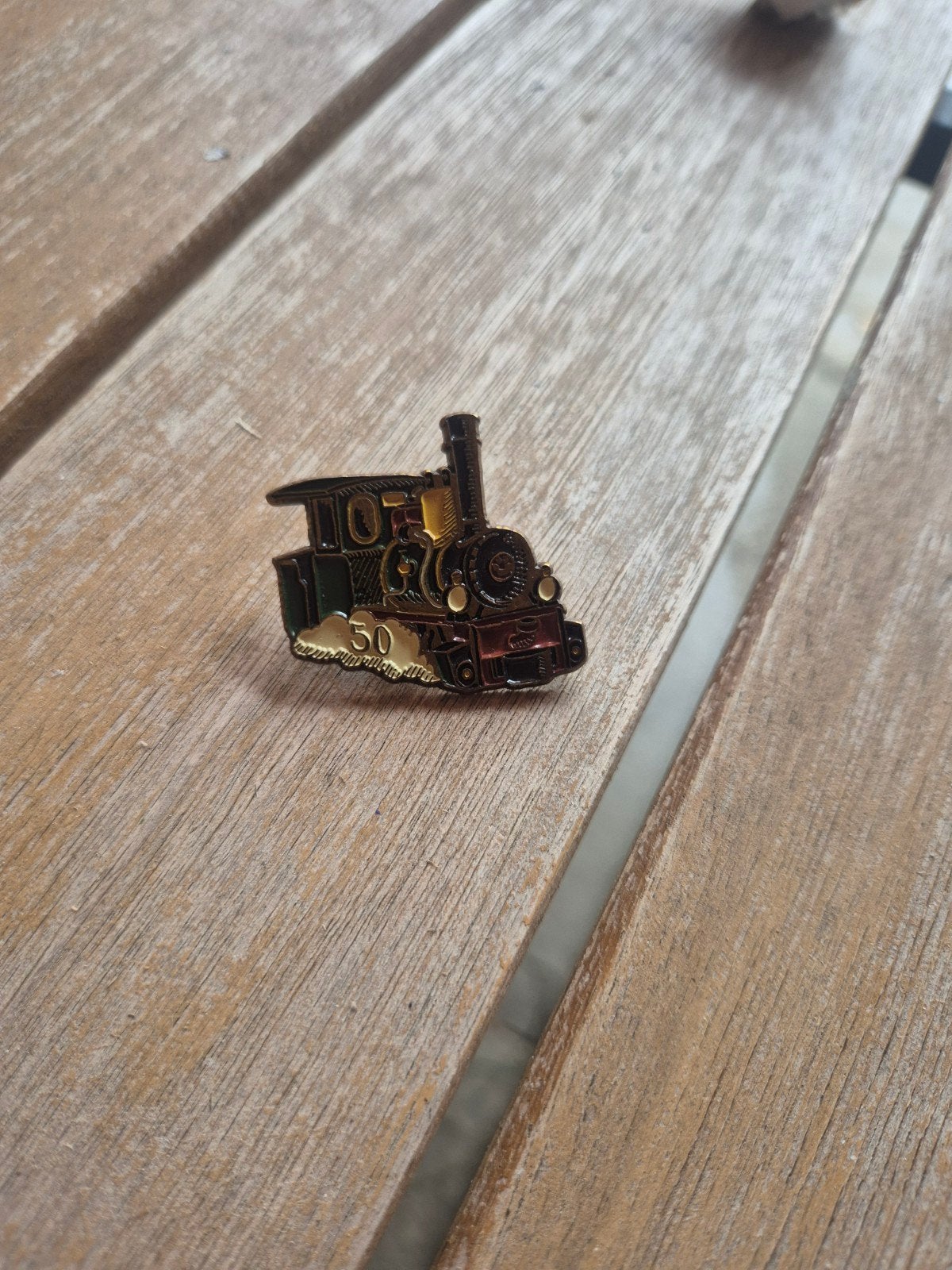 Efteling Pin Stoomtrein, Verzamelen, Ophalen of Verzenden, Zo goed als nieuw, Button of Speldje
