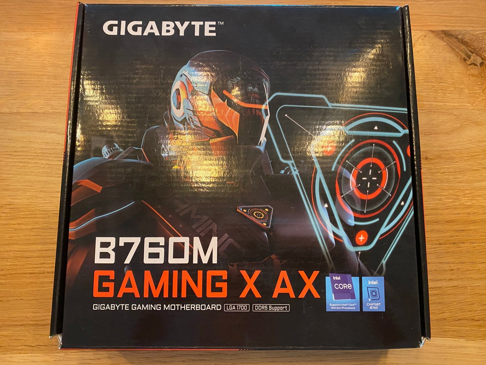 B760M GAMING X AX DDR5, Ophalen of Verzenden, Zo goed als nieuw, Intel, DDR5