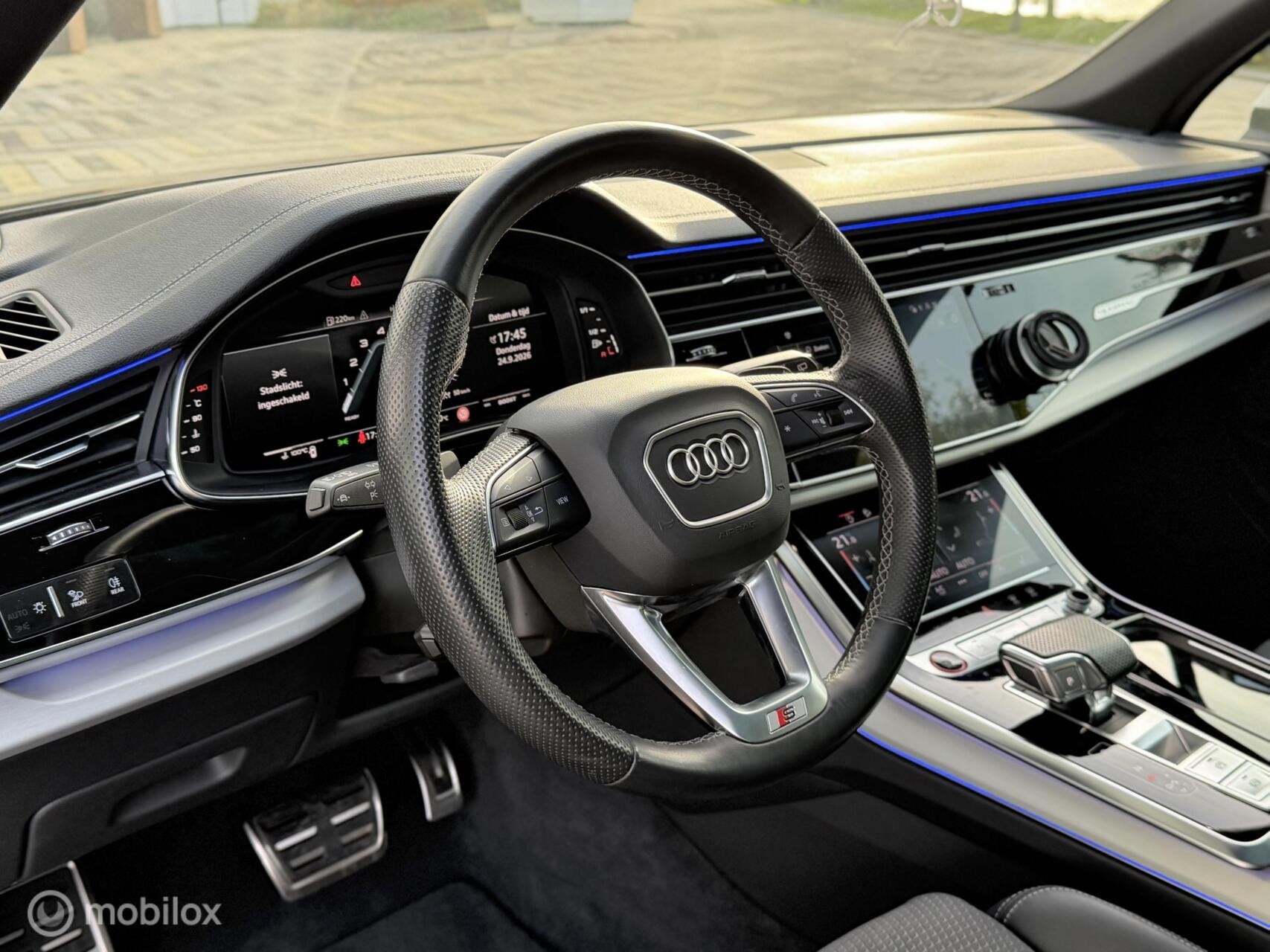 Audi SQ7 4.0 TFSI SQ7 quattro 507pk |Pano |360 |ACC |Sfeer, Auto's, Automaat, SQ7, 2175 kg, Gebruikt