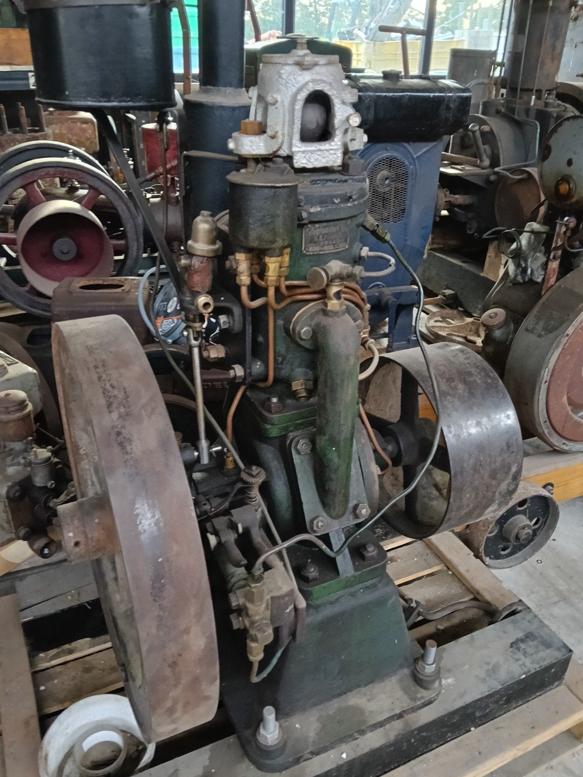 gloeikop motor, Ophalen of Verzenden, Gebruikt, Benzinemotor