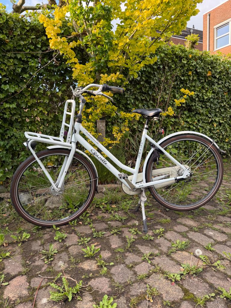 Gazelle Miss Grase transport fiets, Fietsen en Brommers, Fietsen | Dames | Damesfietsen, Ophalen, Terugtraprem, Versnellingen