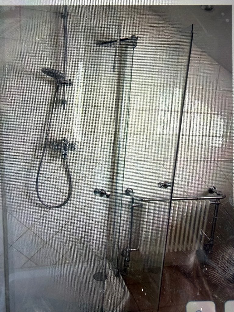 Douchecabine gratis, Doe-het-zelf en Verbouw, Sanitair, Ophalen, Gebruikt, Glas, Douche