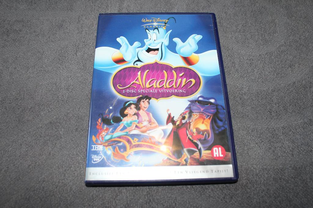 DVD Aladdin, Gebruikt, Tekenfilm, Ophalen of Verzenden, Alle leeftijden