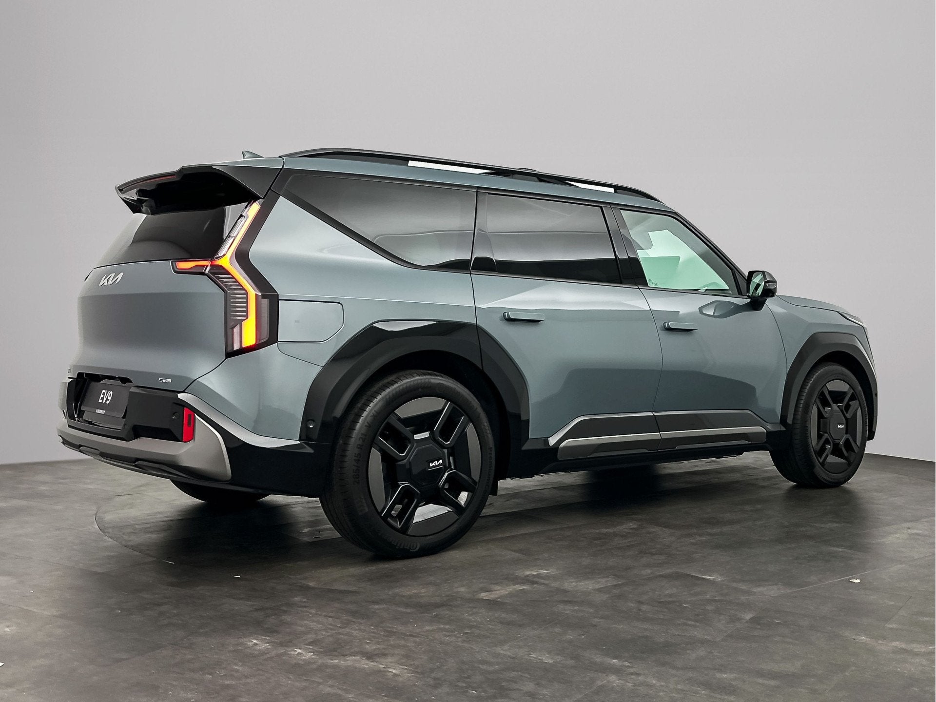Kia EV9 GT-Line AWD 99.8 kWh | Premium audio | 7 zits | schu, Auto's, Automaat, Adaptive Cruise Control, EV9, Zwart