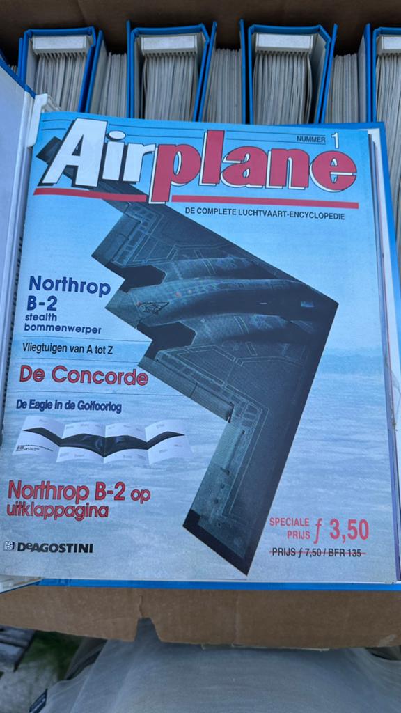Airplane 14 bundels 168 nummers, Verzamelen, Ophalen, Boek of Tijdschrift