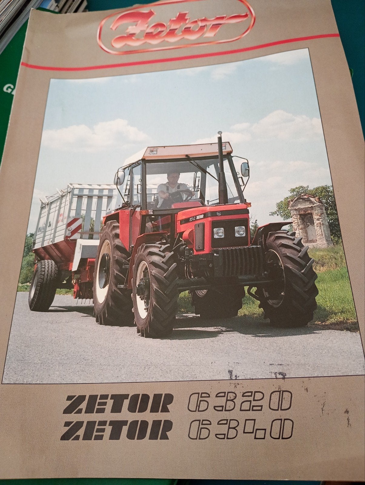 Zetor folder, Boeken, Auto's | Folders en Tijdschriften, Zo goed als nieuw, Overige merken, Ophalen of Verzenden