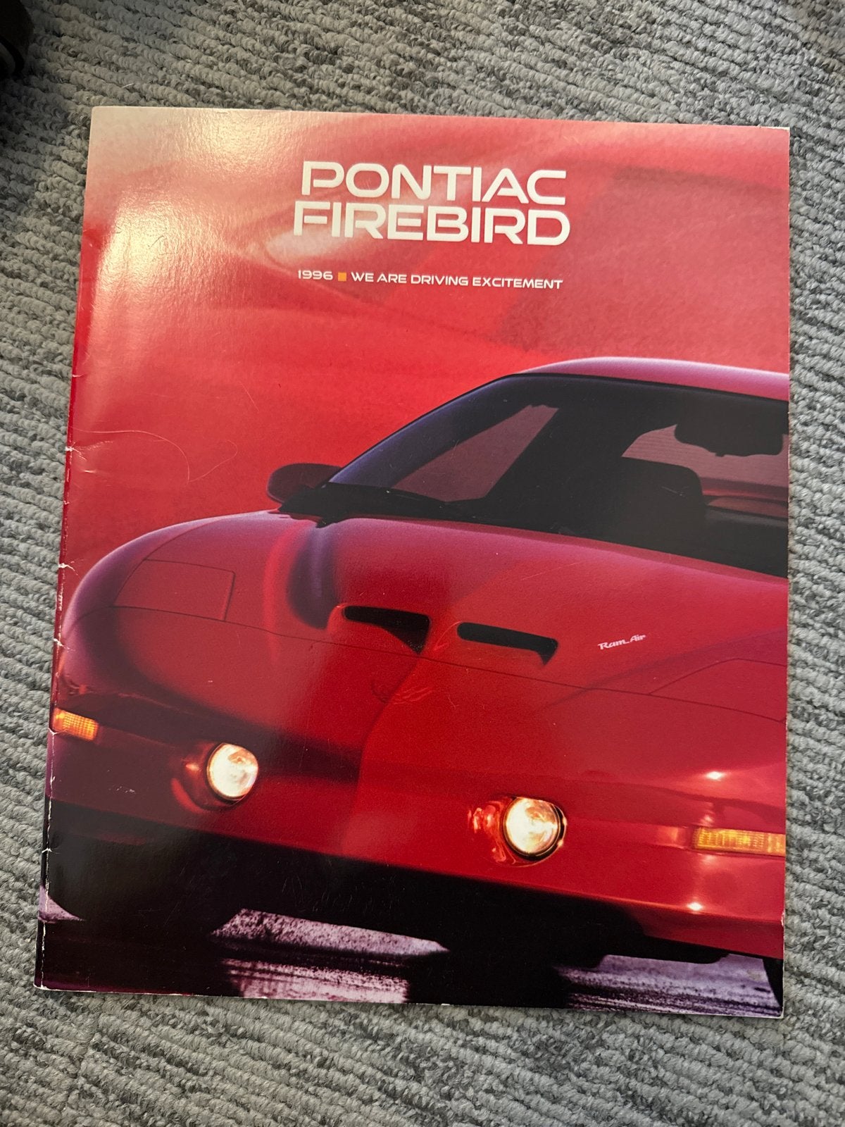 Pontiac Firebird Brochure 1996 - Origineel en Zeldzaam, Verzenden, Zo goed als nieuw, Overige merken
