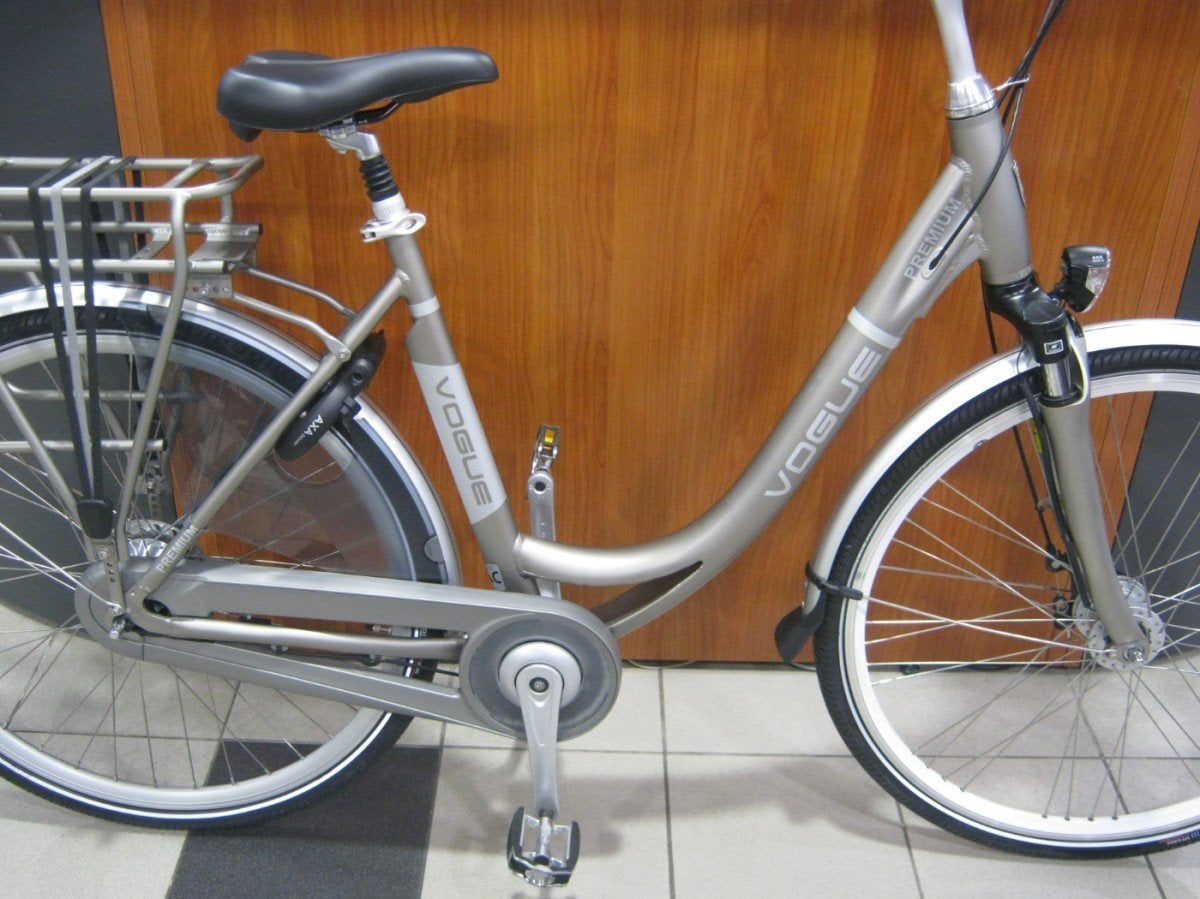 Vogue Premium Dames Matt Grey 53cm, Fietsen en Brommers, Fietsen | Dames | Damesfietsen, -, -, Versnellingen, -
