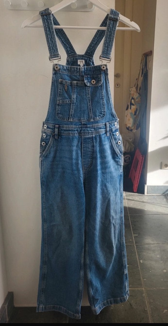 Tuinbroek Pepe jeans S, Ophalen of Verzenden, Gedragen, Blauw, W27 (confectie 34) of kleiner