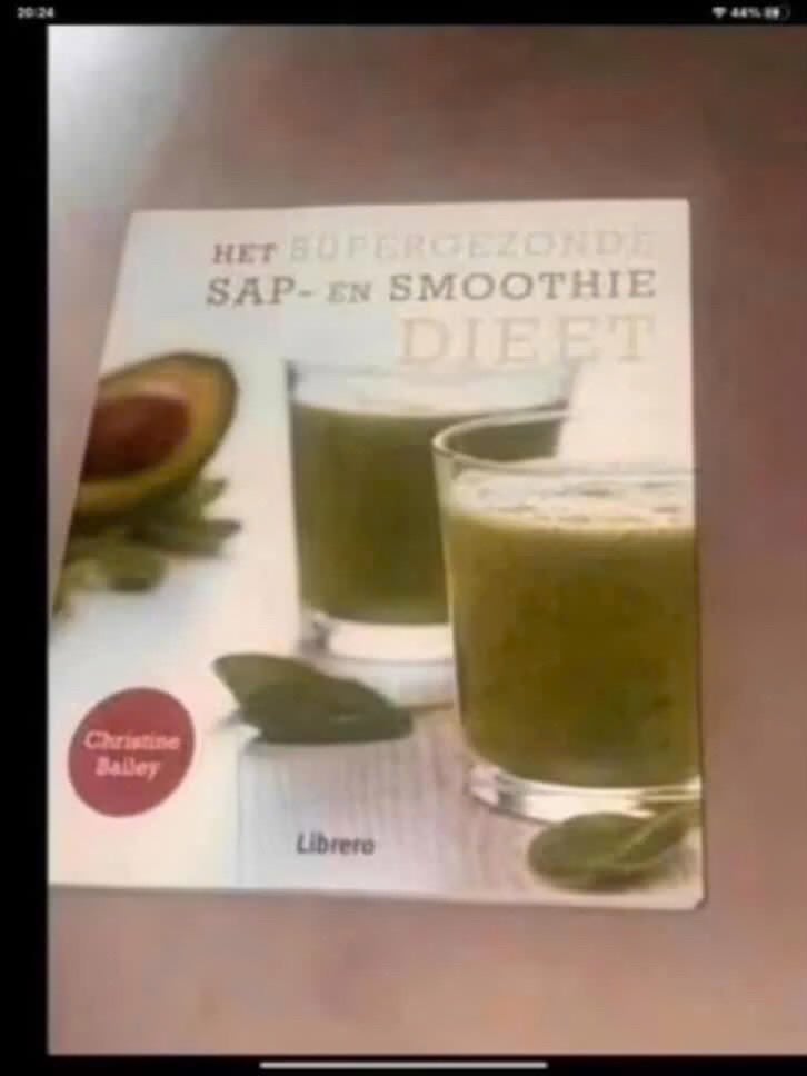 Het Supergezonde Sap- en Smoothie Dieet - Christine Bailey, Boeken, Overige typen, Ophalen of Verzenden, Zo goed als nieuw, Gezond koken