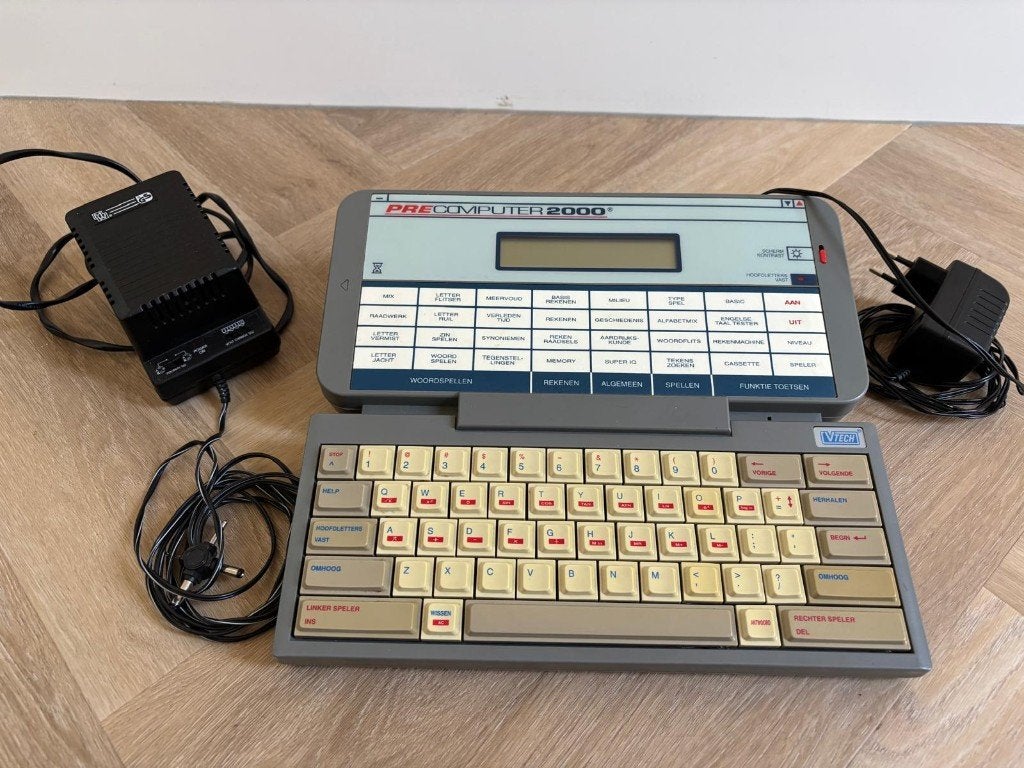 spelcomputer kinderen leerzaam, Kinderen en Baby's, Speelgoed | Vtech, Ophalen, Gebruikt, 6 jaar of ouder