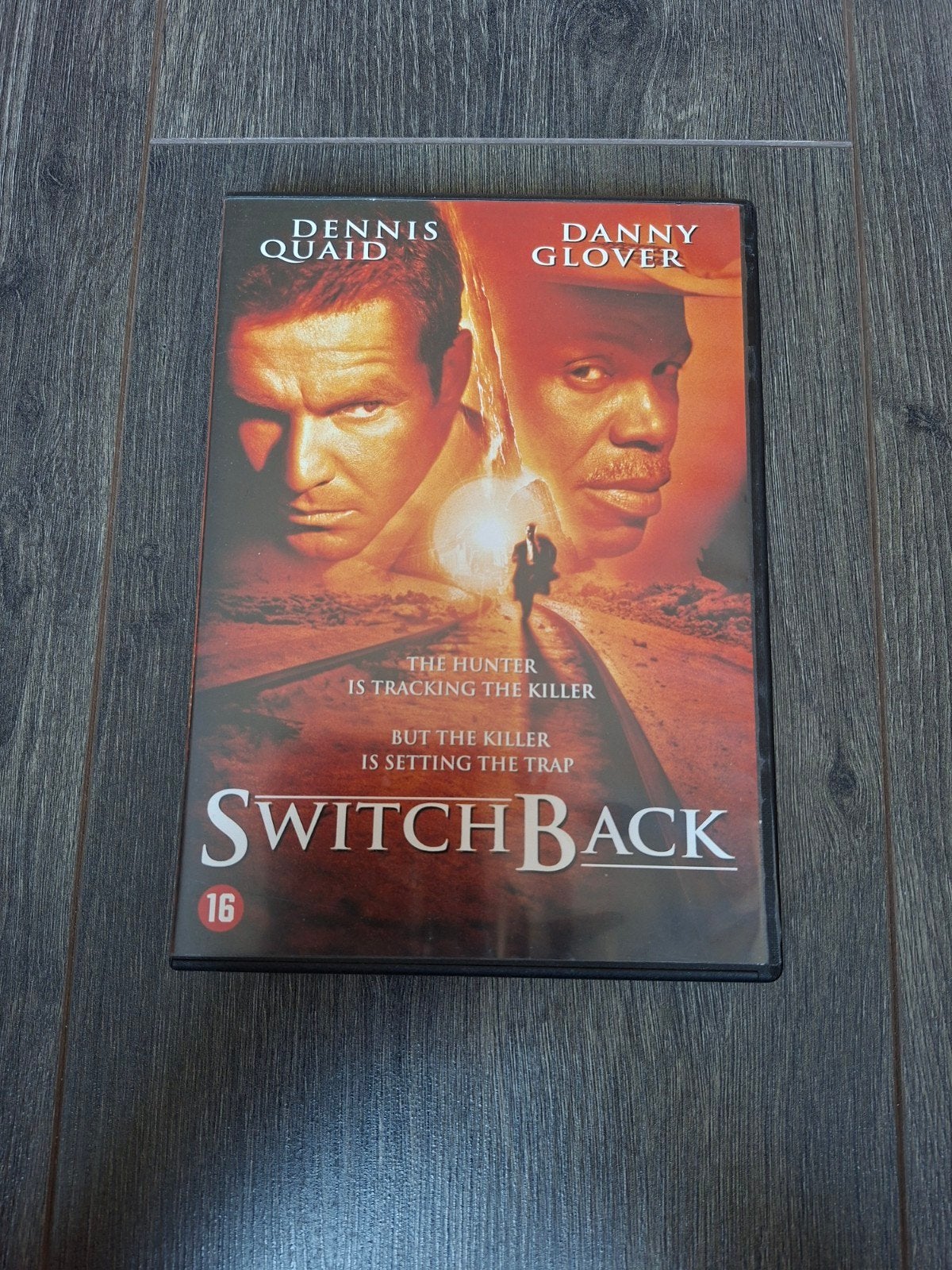 Switchback (Dennis Quaid, Danny Glover), Cd's en Dvd's, Dvd's | Thrillers en Misdaad, Zo goed als nieuw, Actiethriller, Breedbeeld
