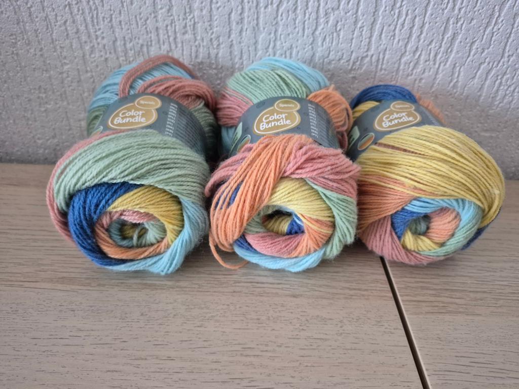 3 BOLLEN HAAK/BREIGAREN NIEUW, Ophalen, Nieuw, Breien of Haken, Wol of Garen