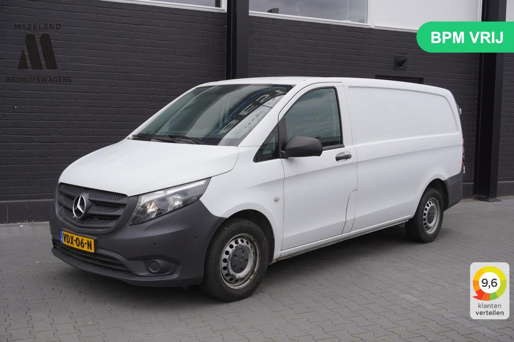 Mercedes-Benz Vito 110 CDI Lang EURO 6 - Airco - Navi - Crui, Auto's, Bestelauto's, Voorwielaandrijving, Gebruikt, 4 cilinders