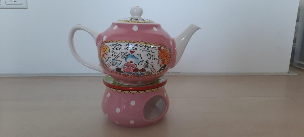 Blond Amsterdam servies - theepot met theelicht, Ophalen, Gebruikt, Blond Amsterdam, Overige typen