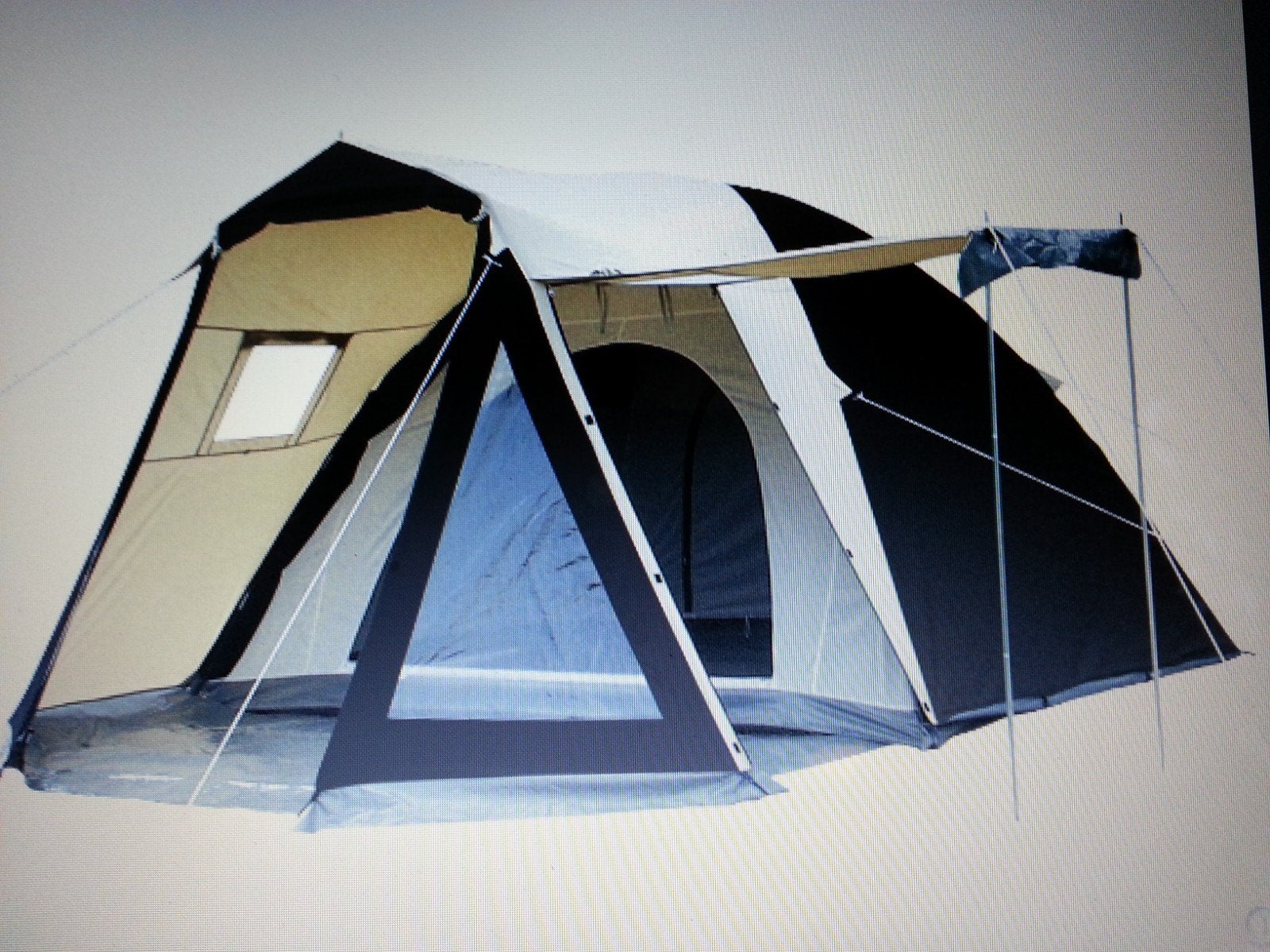 Obelink Boreas 5 koepeltent 3 pers met kleine voortent, Ophalen