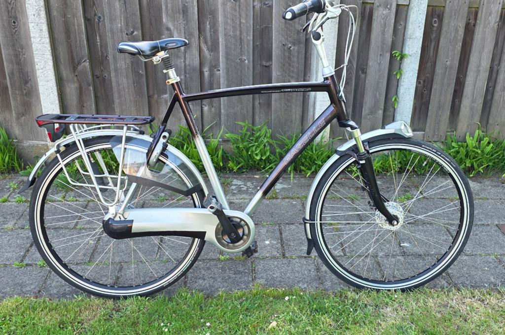 Te koop zgan gazelle heren fıets, Fietsen en Brommers, Fietsen | Heren | Herenfietsen, Ophalen, Versnellingen, Zo goed als nieuw