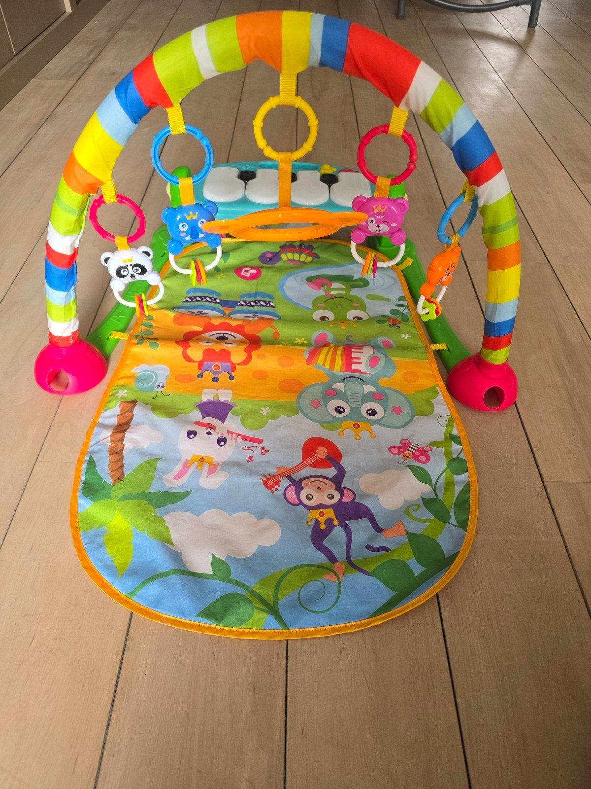 Speelkleed met piano voor baby's, Kinderen en Baby's, Ophalen of Verzenden, Gebruikt, Speelkleed, Met geluid