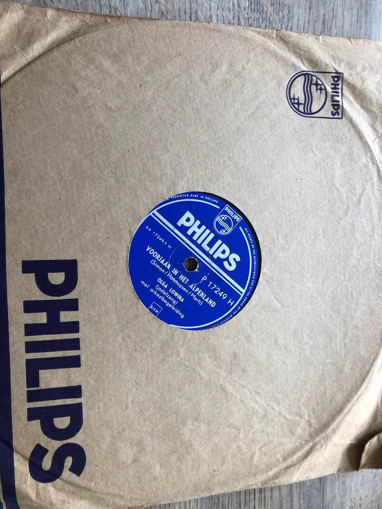 78 toerenplaat Philips P 17249 H, Ophalen of Verzenden, Gebruikt, 10 inch