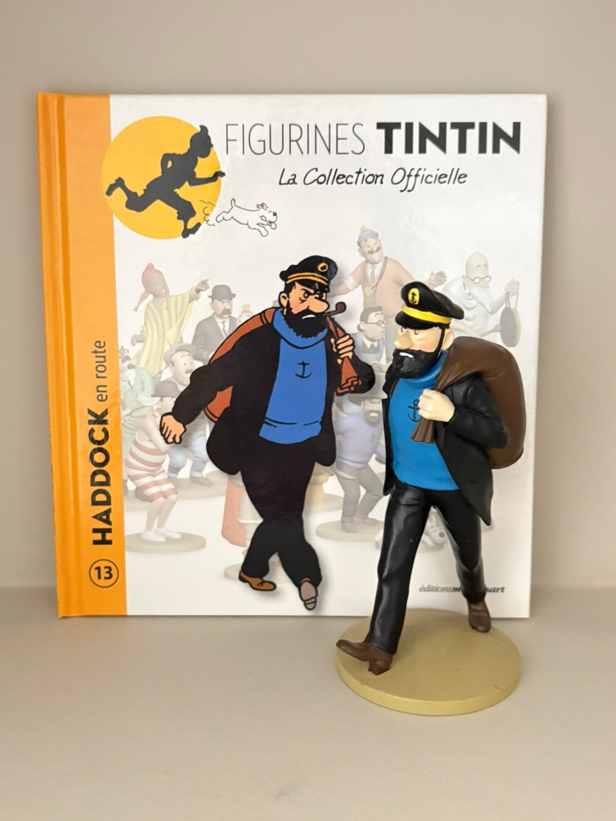 Kuifje/Tintin beeld Haddock Zak Moulinsart, Ophalen of Verzenden, Kuifje, Zo goed als nieuw, Beeldje of Figuurtje