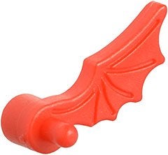 Lego Red Minifigure, Plume Dragon Wing Right, Gebruikt, Lego, Accessoire, Ophalen of Verzenden
