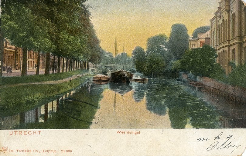 UTRECHT – Weerdsingel 1903 (VK650), Verzenden, Voor 1920, Gelopen, Utrecht