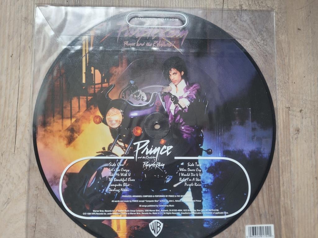 Album.prince, Picture disc, Ophalen of Verzenden