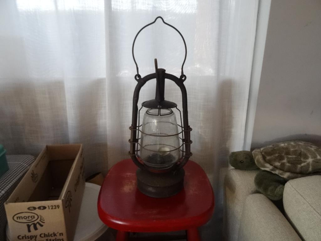 Antieke oude Duitse stormlantaarn olielamp BAT Germany, Antiek en Kunst, Antiek | Lampen, Ophalen