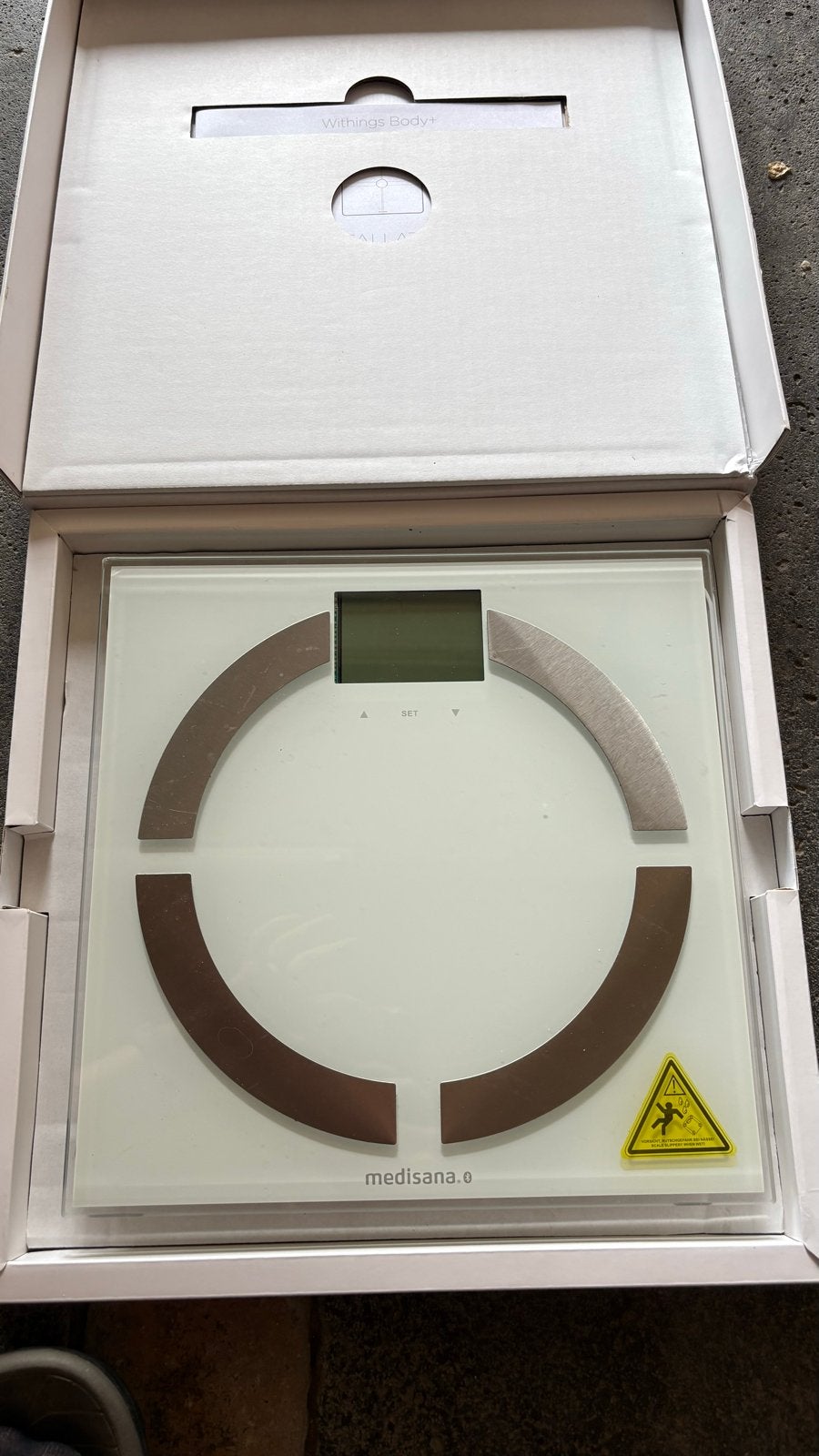 Medisana BS 444 Personenweegschaal - Nieuw in doos, 1 tot 500 gram, Nieuw, 100 kg of meer, Ophalen of Verzenden