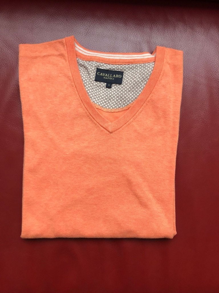 Mooie Oranje Cavallaro trui maat S, Oranje, Ophalen of Verzenden, Zo goed als nieuw, Maat 46 (S) of kleiner