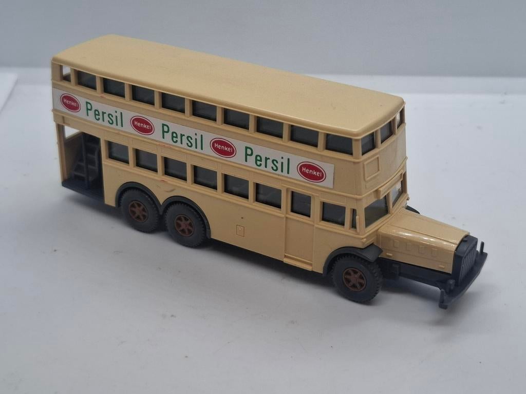 Percil dubbeldekker bus ho wiking, Hobby en Vrije tijd, Modelauto's | 1:87, Ophalen of Verzenden, Zo goed als nieuw, Bus of Vrachtwagen